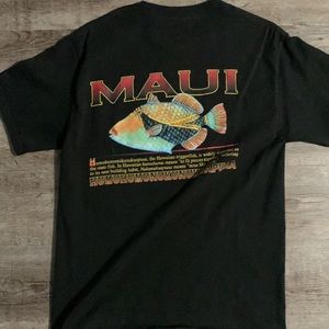 Maui trigger fish shirt